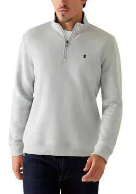 Advantage Performance Solid 1/4 Zip Fleece Pullover by IZOD