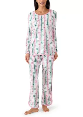 Long Sleeve Shirt, Pants and Shorts Pajama Set by Crown & Ivy