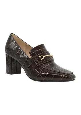 Payge Block Heeled Loafers by Crown & Ivy