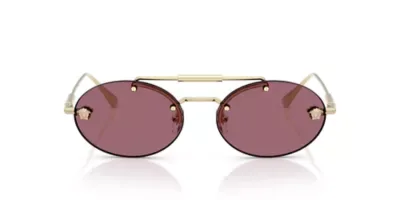 VE2295 Oval 56mm Sunglasses by Versace