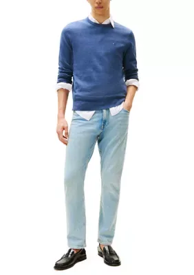 Essential Cotton Crew Sweater by Tommy Hilfiger