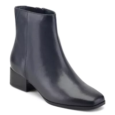 Sidney10 eFlex Block Heel Square Toe Dress Booties by Easy Spirit