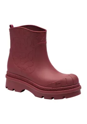 Signature Rainboots by Coach