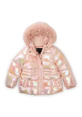 Shimmer Box Quilt Puffer by Rothschild