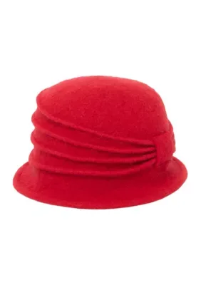Pleated Cloche Hat by San Diego Hat Company