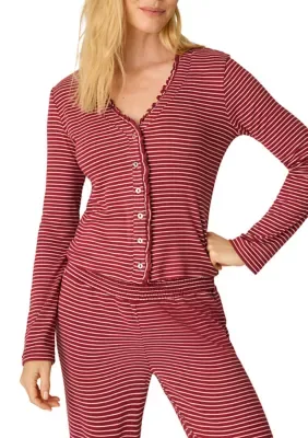 Long Sleeve Button Down Cardigan by PJ Salvage