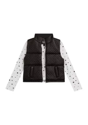 Long Sleeve Shirt and Vest Set by Amy Byer