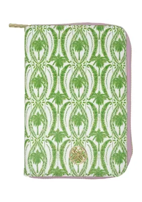Travel Jewelry Folio, Textured Palm Stripe by Lilly Pulitzer