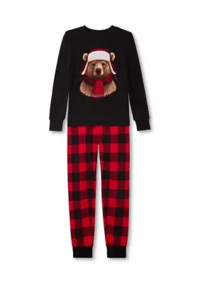Bear 2-Piece Pajama Set by Cuddl Duds