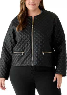 Long Sleeve Quilted Jacket by Philosophy