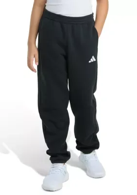 Elastic Waistband Minimal Logo Loose Joggers by adidas