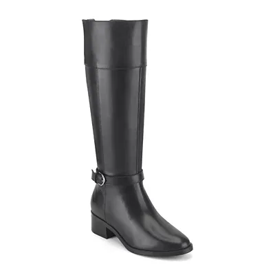 Tabbyy Wide Calf Tall Shaft Casual Boots