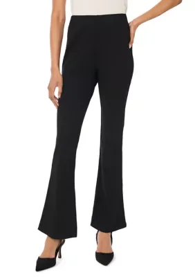 Pull on Flare Ponte Pants by Vince Camuto