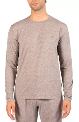Brushed Melange Long Sleeve Tee by Tailorbyrd