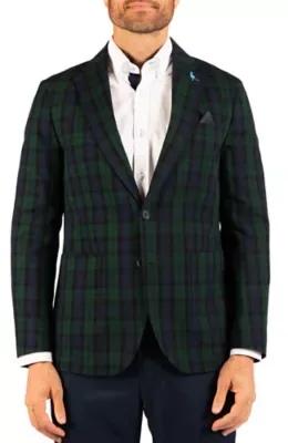 Holiday Blackwatch Plaid Sport Coat by Tailorbyrd