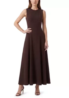 A-Line Studded Dress by Taylor