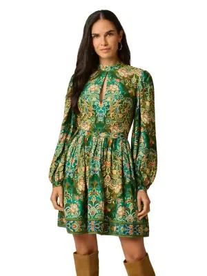 Mock Neck Mini Dress by Adrianna Papell