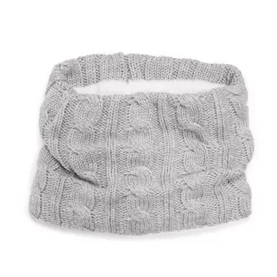 Heat Retainer Cabled Knit Snood by MUK LUKS