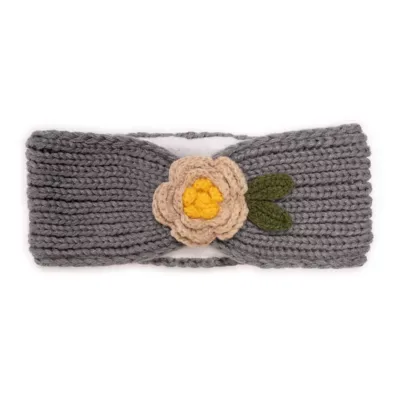 Headband W/ Crochet Flower by MUK LUKS