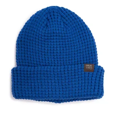 Cuffed Waffle Stitch Knit Beanie by MUK LUKS