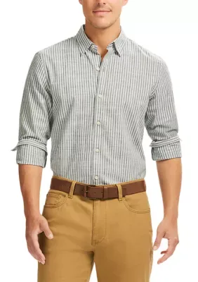 Oxford Long Sleeve Button-Down Shirt