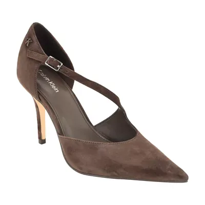 Oaklan D'Orsay Dress Pumps - Suede by Calvin Klein