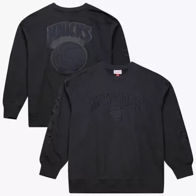 NBA New York Knicks Phantom Fleece Sweatshirt by Mitchell & Ness