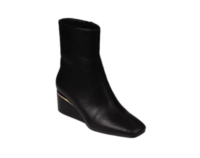 Mona Metal Insert Wedge Ankle Bootie by Ninety Union