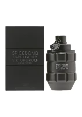 Spicebomb Dark Leather Eau De Parfum Spray, 3 Ounces by Viktor & Rolf