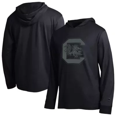 NCAA South Carolina Gamecocks Tonal All-Star Long Sleeve Hooded T-Shirt by Champion