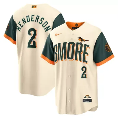 MLB Gunnar Henderson Baltimore Orioles 2026 City Connect Stadium Jersey by Nike