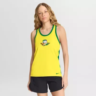 NCAA Oregon Ducks Racerback Tank Top by Nike