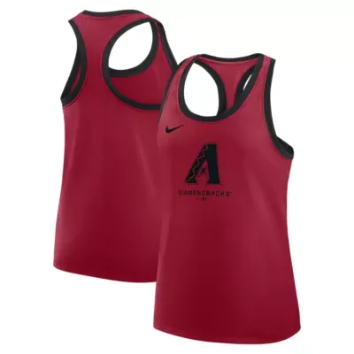 MLB Arizona Diamondbacks Tri-Blend Dri-FIT Racerback Tank Top by Nike