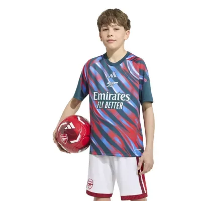 Premier League Arsenal 2026/27 Pre-Match Home Training Jersey by adidas