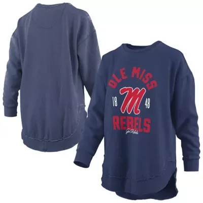 NCAA Ole Miss Rebels Blitz Crewneck Sweatshirt by Pressbox