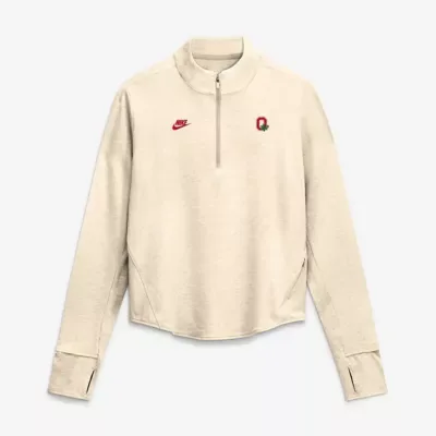 NCAA Ohio State Buckeyes Legacy Swift Dri-FIT Half-Zip Pullover by Nike