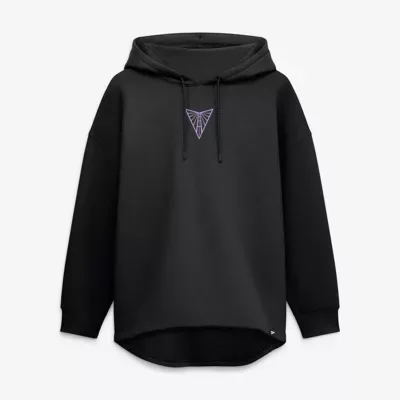 WNBA Eclipse Golden State Valkyries Oversized Tunic Fleece Hoodie by Fanatics