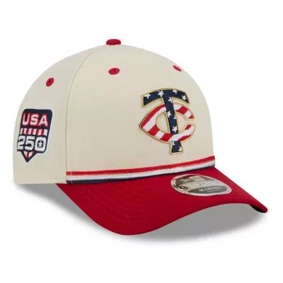 MLB Minnesota Twins USA 250 9FORTY M-Crown Adjustable Hat by New Era