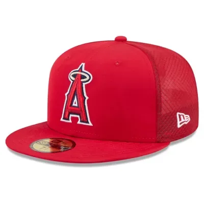 MLB Los Angeles Angels Batting Practice 59FIFTY Fitted Hat by New Era