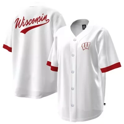NCAA Wisconsin Badgers Baseball Jersey by Under Armour