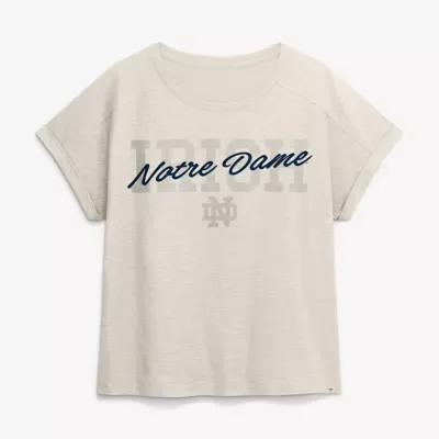 NCAA Notre Dame Fighting Irish Hometown Premium Oversized Boxy T-Shirt by Fanatics