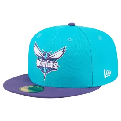 NBA Charlotte Hornets Two-Tone 59FIFTY Fitted Hat by New Era
