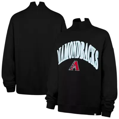 MLB Arizona Diamondbacks Oversized Vantage Mock Neck Sweatshirt by 47