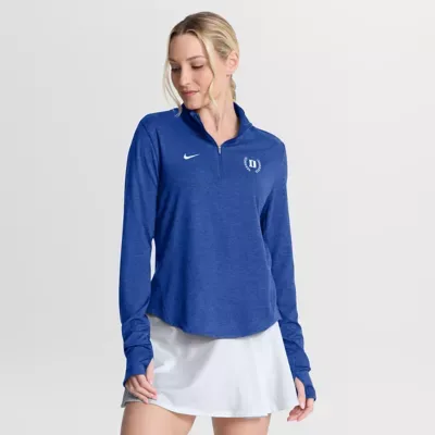 Duke Blue Devils NCAA Duke Devils Swift Dri-FIT Half-Zip Pullover by Nike
