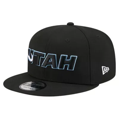 NHL Utah Mammoth Team Wordmark 9FIFTY Snapback Hat by New Era