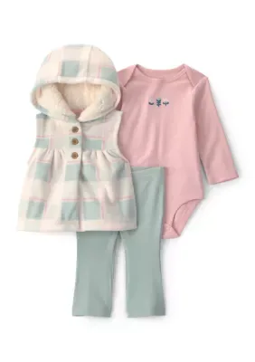 3-Piece Vest Set by Carter's