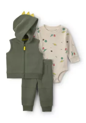 3-Piece Vest Set by Carter's