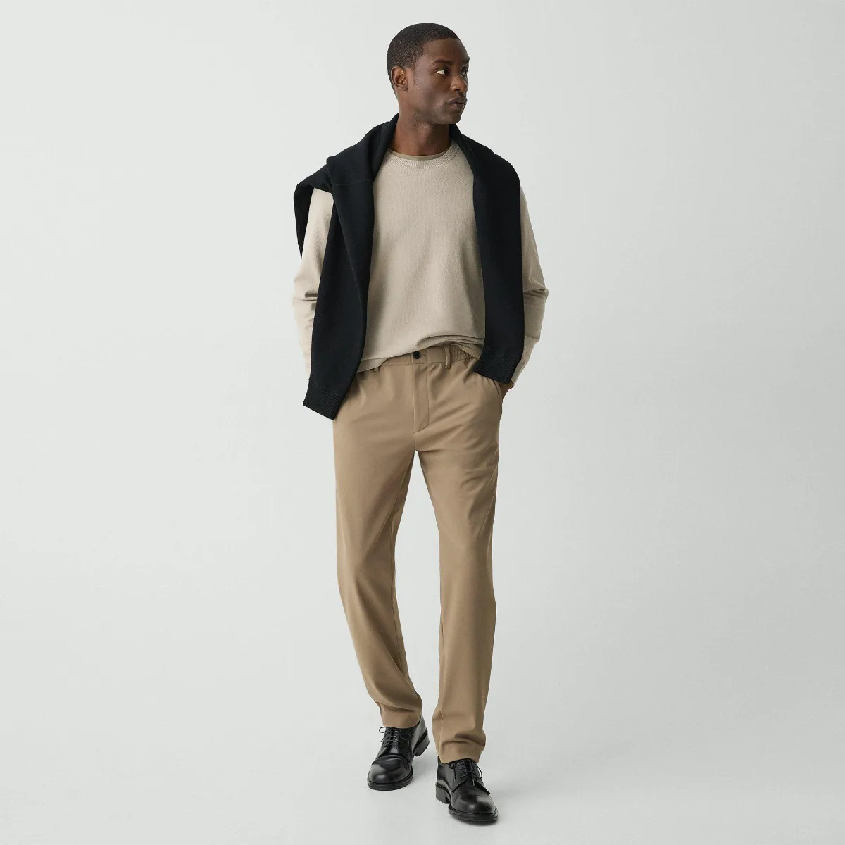 Curtis Drawstring Pant in Precision Ponte