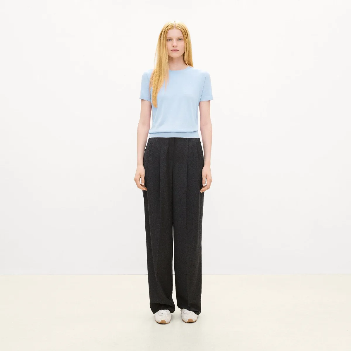 Sweater Tee in Regal Wool by Theory