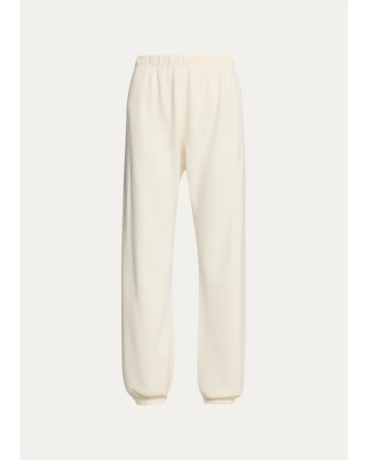 Classic French Terry Cinched-Cuff Sweatpants